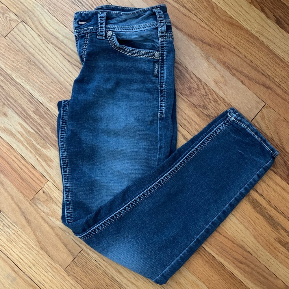 Silver Suki jeans